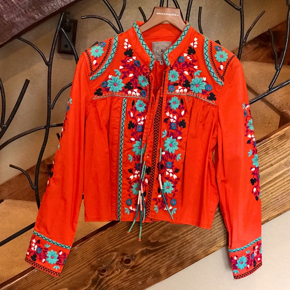 Double D Ranch Embroidered Jacket Medium